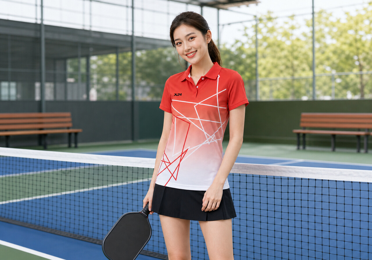 Bộ Quần Áo Pickleball PND-PB-407 Đỏ